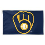 Milwaukee Brewers Brew Crew 3' x 5' Deluxe Flag