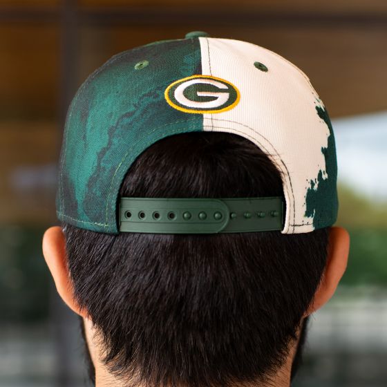 Green Bay Packers New Era 2022 Sideline 9FIFTY Ink Dye Snapback Hat 