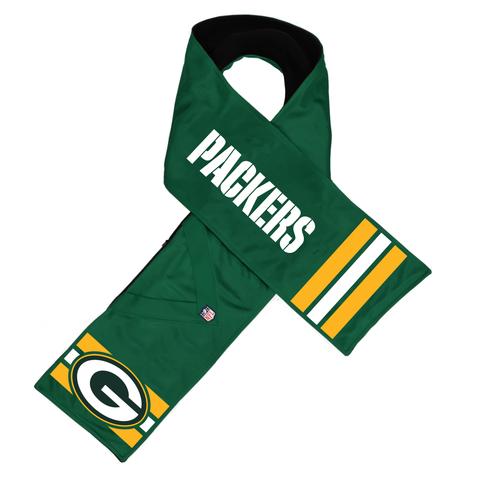 Packers Hero Jersey Scarf  Green and Gold Zone West Allis, Wisconsin