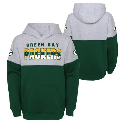 Packers Youth Playmaker Hoodie  Green and Gold Zone West Allis