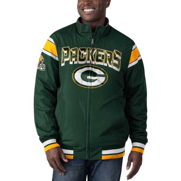 Packers Men's Offside Winter Coat | Green and Gold Zone West Allis