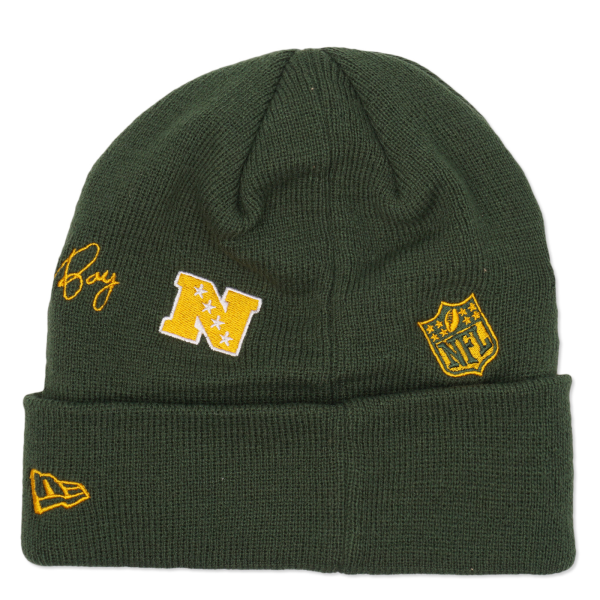 Packers Camo Knit Hat - Black  Green and Gold Zone West Allis, Wisconsin